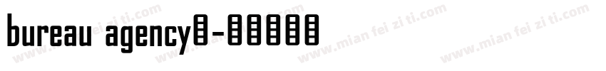 bureau agency中字体转换